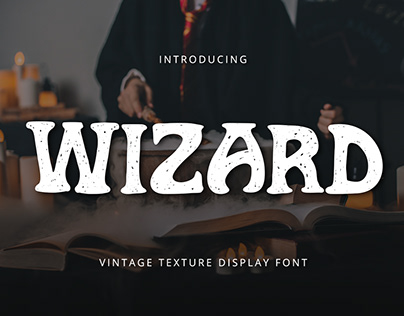 Wizard - Display Font