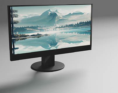 Monitor pc 3D