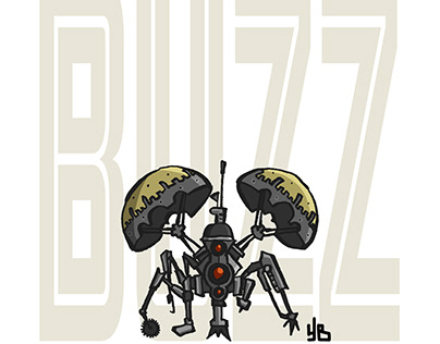 Buzz droid ILLUSTRATION