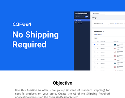 No Shipping Required Case Study (Web App)