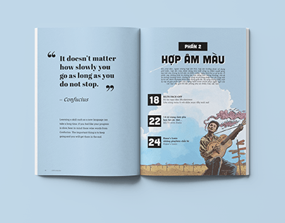 Capo English Magazine - Editorial Design
