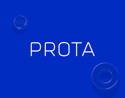 Prota - animated typeface
