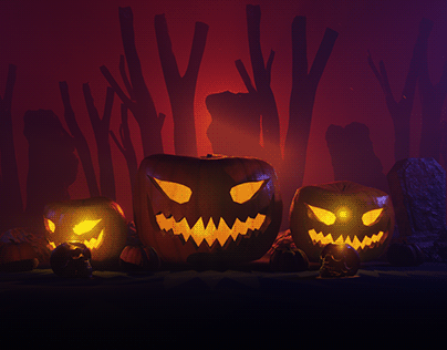 Halloween background party visualisation