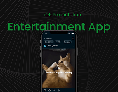 IOS Presentation - Entertainment App