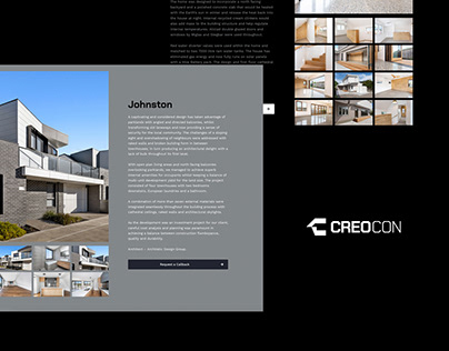 Creo Con – Construction Logo & Website Design, Branding