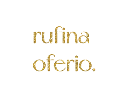 Publicidad// Tienda online- Rufina Oferio