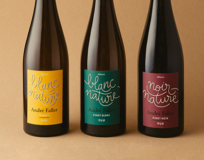 Wine label - Vins nature - Faller