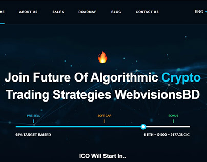 Crypto Website Template