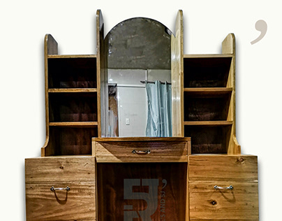 Vanity Cabinet with Mirror