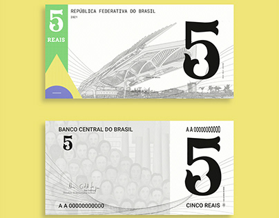 Redesign - Nota R$ 5,00