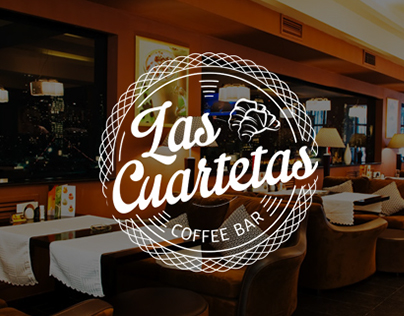 Branding y aplicaciones para Las Cuartetas Coffee Bar