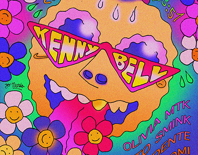 Flyers para Kenny Bell 2019