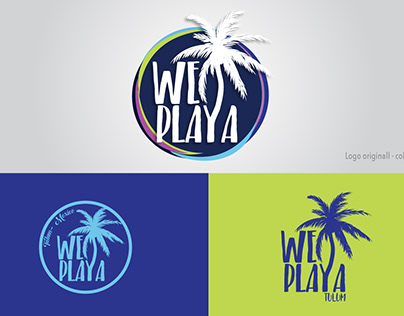 Propuesta de Logo para Hostel en Playa del Carmen.