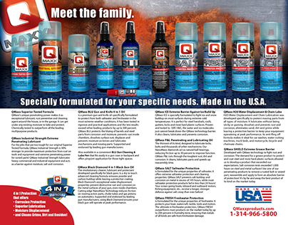 Brochure Design - QMAXX Products Group