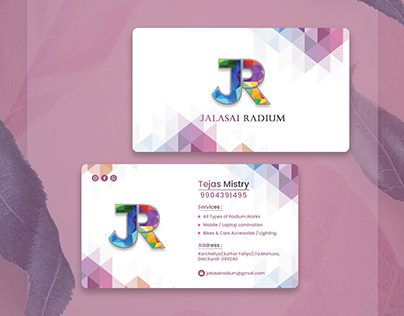 Jalasai Radium Visiting Card