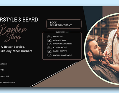 Barber Shop | Social Media | Logo | logofolio