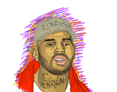 Chris Brown Illustration