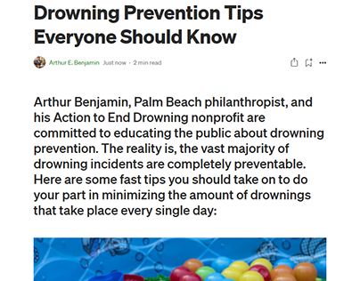 Drowning Prevention Tips Everyone Should Know