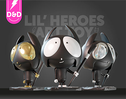 Lil' Heroes Art Toy | Toy design & development