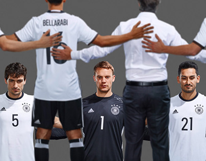 National Soccer Team shot for DaimlerAG