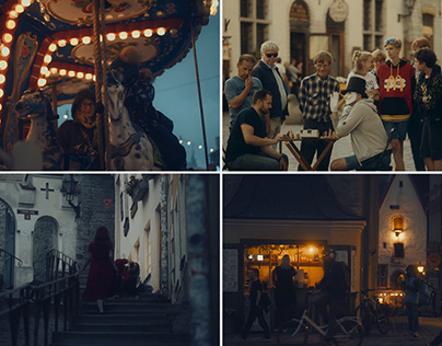 Tallinn Old Town Chronicles: Cinematic Moments