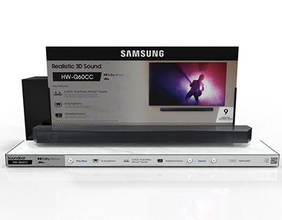 Samsung 2023 Costco Inline Soundbar Displays