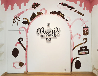 Pathi's Chocolade Studio Mural
