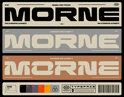 Morne Display Typeface