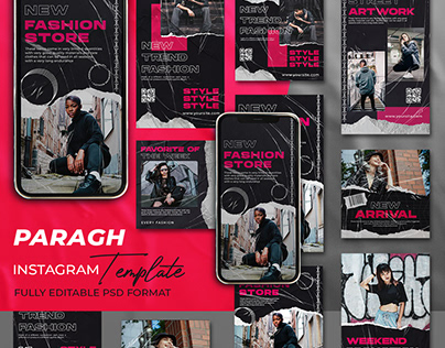 PARAGH - Instagram Stories & Post Streetwear