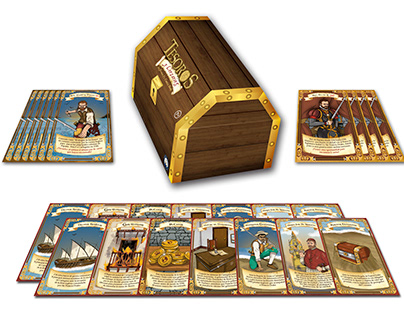 Tesoros y Corsarios (Treasures and Corsairs) Board Game