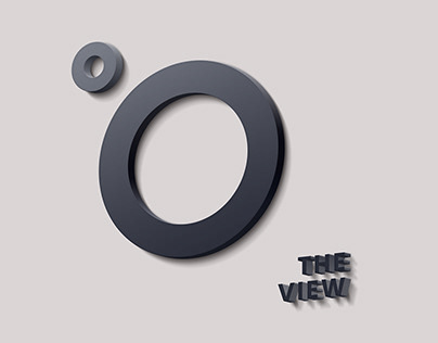 The View logo efects