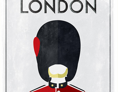 London Guardsman Poster