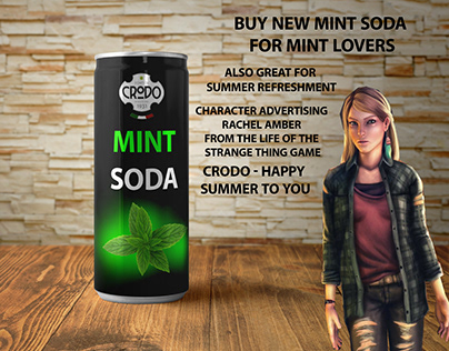 we buy a new soda mint soda from the lemon soda line