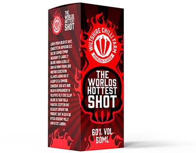 The Worlds hottest shot packaging design