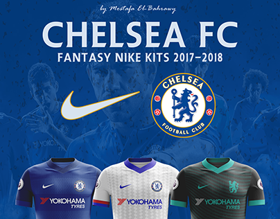 Chelsea Nike Kits (2017-2018)