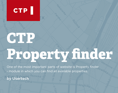 CTP Property Finder. Part of the CTP merging redesign.