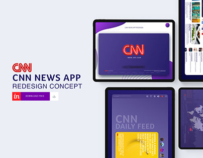 CNN News App- Redesign Concept