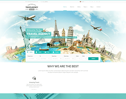 Travel-agency Website