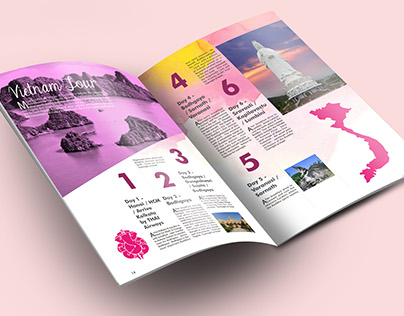 The Buddhist Tour Brochure Design