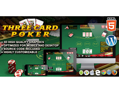 HTML5 Game: Three Card Poker