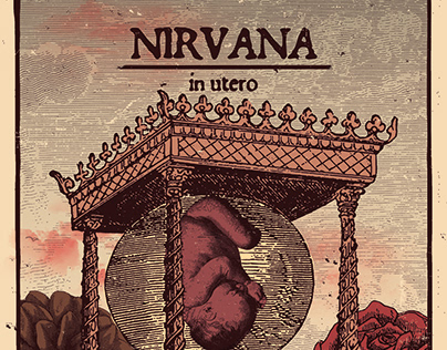 Alternative Album Desing for In Utero by Nirvana