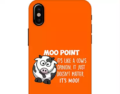 Moo Point Mobile Cover