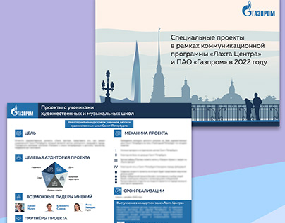 Gazprom business presentations
