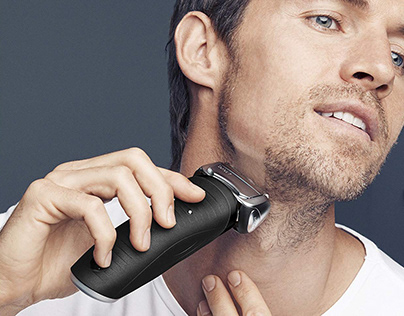 Braun Advertisement - How to use the shaver