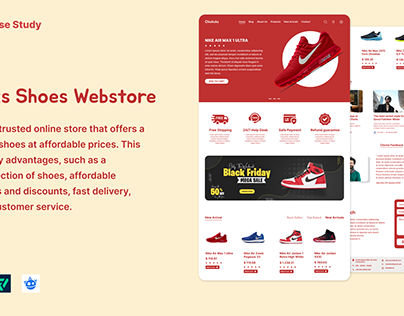 Chickicks Shoes Webstore Project - UI/UX