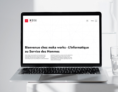 Website design for IT company Moka.works
