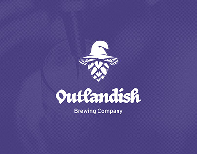 Outlandish Brewing Co. Branding & Menu Design