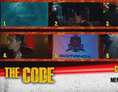 The Code chapters dvd menu