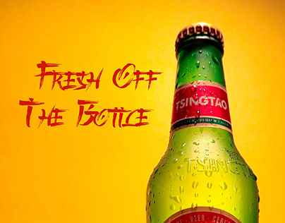 Tsingtao Beer Fresh off the Bottle