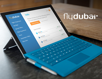 Fly Dubai Mobile/Tablet app